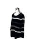 Spense Stripes Black White Silver Long Sleeve Blouse Size 1X - photo 2