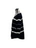 Spense Stripes Black White Silver Long Sleeve Blouse Size 1X - photo 3
