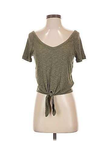 Abercrombie & Fitch Short Sleeve Blouse (view 1)