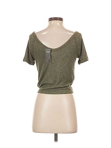Abercrombie & Fitch Short Sleeve Blouse (view 2)