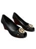 Tory Burch Black Wedges Size 7 1/2 - photo 1