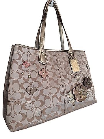 Coach Leather Tote (view 1)