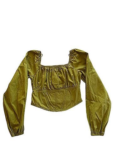 Japna corset Long Sleeve Top Long Sleeve Blouse (view 1)