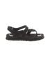Ugg 100% Leather Black Ugg Sandals Size 8 1/2 - photo 1