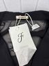 Fehaute Elegant Black Long-Sleeve Jumpsuit with Notch Collar Jacket - photo 8