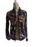 Adidas Floral Black Multi Color Jacket Size XS - photo 1