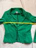 Worthington 100% Polyester Green Blazer Size M - photo 7