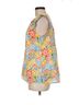 Talbots 100% Cotton Floral Multi Color Sleeveless Blouse Size M - photo 6