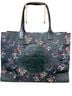 Tory Burch Floral Multi Color Leather Tote One size - photo 1