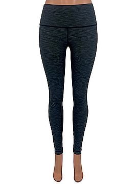 Lululemon Athletica 2018 NWOT Wunder Under Hi-Rise Tight Space Dye Gray Legging Buttery Soft Athleisure Casual Leggings (view 1)
