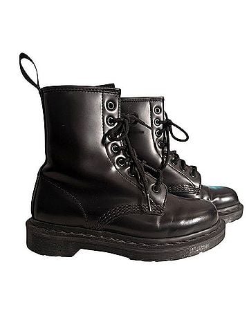 Dr. Martens 1460 Mono Boots (view 1)