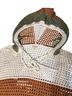 Pol 100% Polyester Color Block Multi Color Pullover Sweater Size L - photo 2
