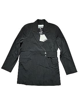 Ganni Melange Suit Jacket Blazer (view 1)