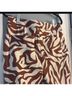 SPANX Animal Print Brown White Casual Pants Size M - photo 8