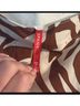 SPANX Animal Print Brown White Casual Pants Size M - photo 4