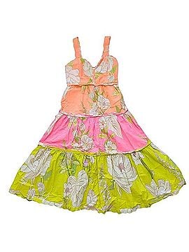 FARM Rio Mixed Neon Garden Midi Dress Casual Dress (view 1)