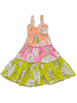 FARM Rio Mixed Neon Garden Midi Dress Casual Dress (view 2)