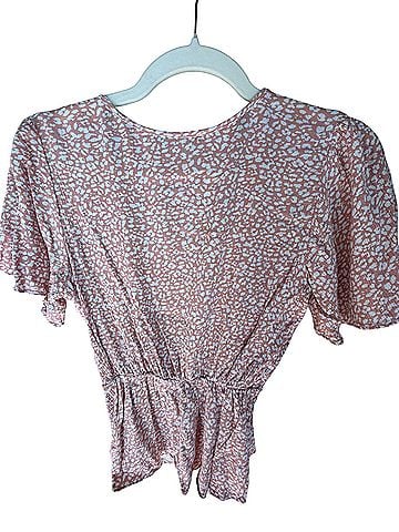 Abercrombie & Fitch Short Sleeve Blouse (view 2)