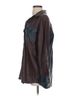 Peter Som Color Block Brown Peter Som Long Sleeve Button Down Shirt Size 4 - photo 4