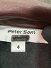 Peter Som Color Block Brown Peter Som Long Sleeve Button Down Shirt Size 4 - photo 6