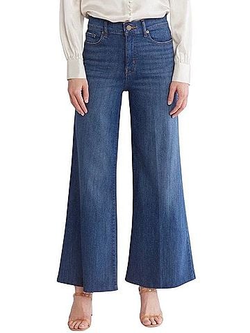 FRAME Denim Le Palazzo Crop Jeans (view 1)
