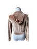 Pink Solid Brown Jacket Size XS - photo 2