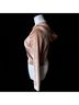 Pink Solid Brown Jacket Size XS - photo 6