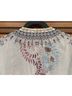 Johnny Was Floral White Long Sleeve Blouse Size M - photo 7