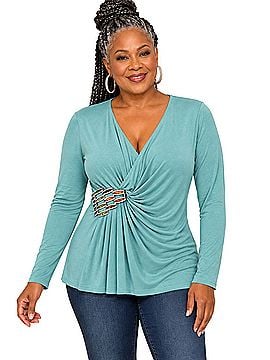 Sky Long Sleeve Top (view 1)