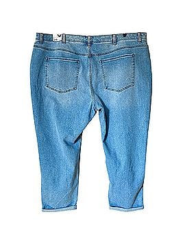 Lane Bryant Signature Fit Mid-Rise Boyfriend Jeans (view 2)