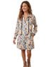 Free People Floral Multi Color Romper Size XS - photo 1