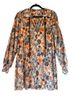 Free People Floral Multi Color Romper Size XS - photo 2