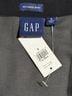 Gap 100% Polyester Black Button-Down Shirt Size S - photo 3