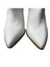 Schutz 100% Leather Solid White Brown Boots Size 9 1/2 - photo 11