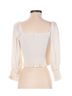 Pilcro White Ivory Short Sleeve Blouse Size XS - photo 2