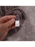 St. John 100% Viscose Solid Gray Cardigan Size M - photo 6