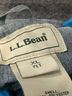 L.L.Bean 100% Polyester Gray L.L.Bean Raincoat Size XL (petite) - photo 5