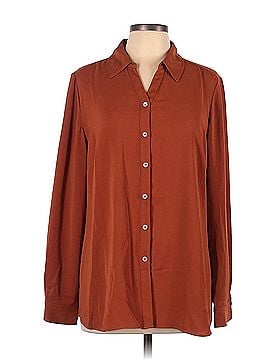 Susan Graver Susan Graver Long Sleeve Blouse (view 1)