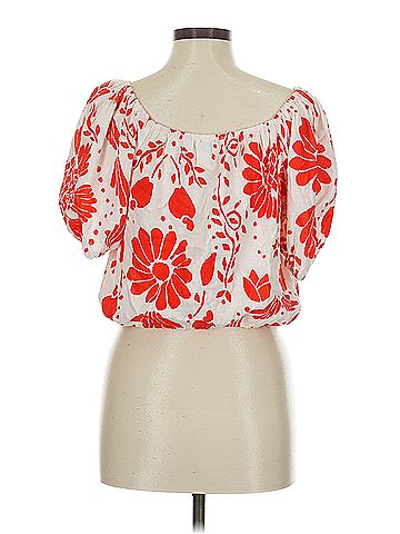 Haute Hippie Haute Hippie Short Sleeve Blouse (view 2)