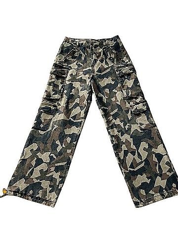 Indah Camouflage Denim Cargo Pants Cargo Pants (view 2)