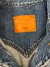 Earl Jean 100% Cotton Blue Denim Jacket Size S - photo 3