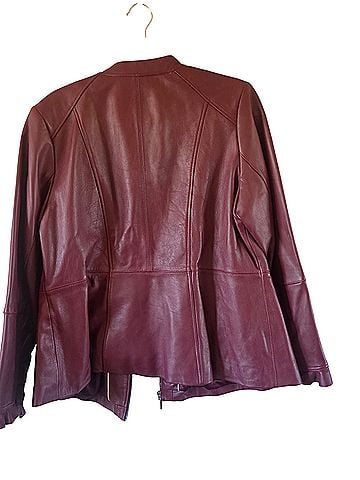 Isaac Mizrahi Leather Jacket (view 2)