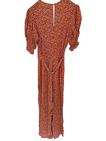 Faithfull the Brand Coral Floral Jumpsuit Jumpsuit (view 2)