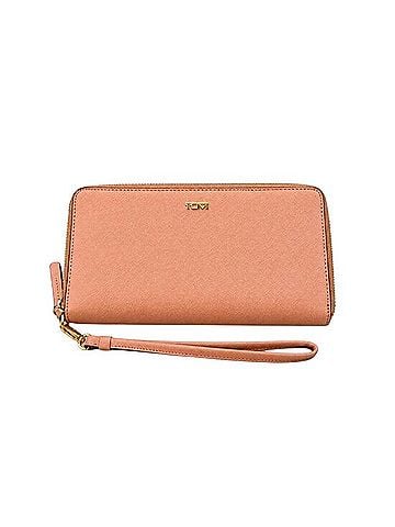 Tumi Saffiano Leather Travel Wallet Passport Wristlet Wristlet (view 1)