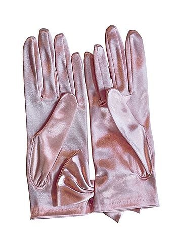 Hong Kong Bridal Satin Gloves (view 2)