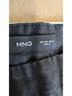 MNG 100% Linen Black Linen Pants Size 6 - photo 3