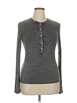 Good American Good American Long Sleeve Henley (view 1)