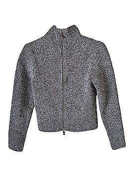 Tibi Two Way Cropped Marled Sweater Turtleneck Sweater (view 2)