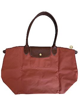 Longchamp Le Pliage Leather Tote (view 1)