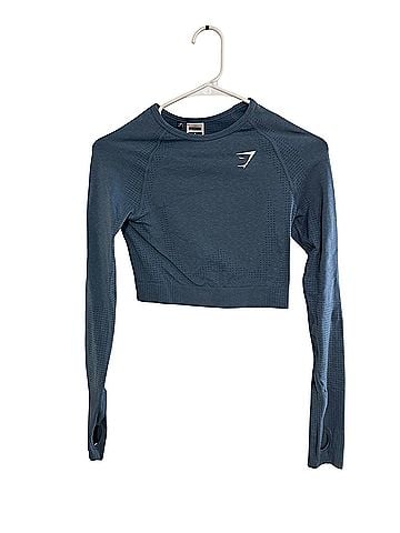 Gymshark Long Sleeve Button-Down Shirt (view 1)